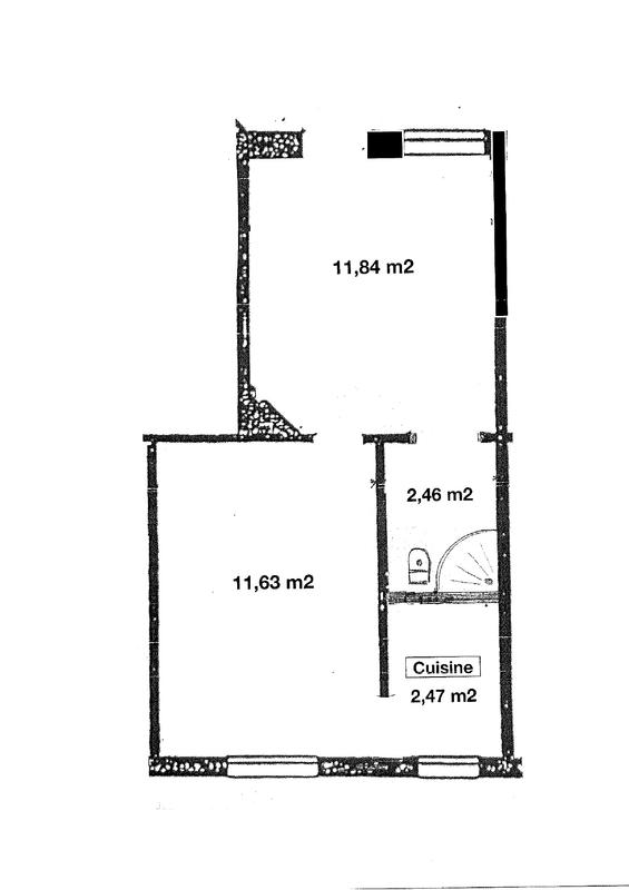 Appartement - 28 m² - 1 pièce