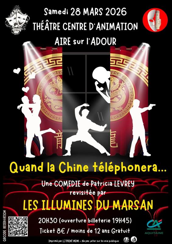 Théâtre "Quand la Chine téléphonera"