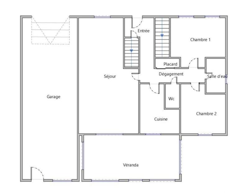 Maison - 107 m² - 6 pièces