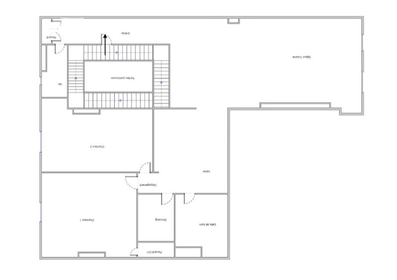 Appartement ancien - 104 m² - 3 pièces
