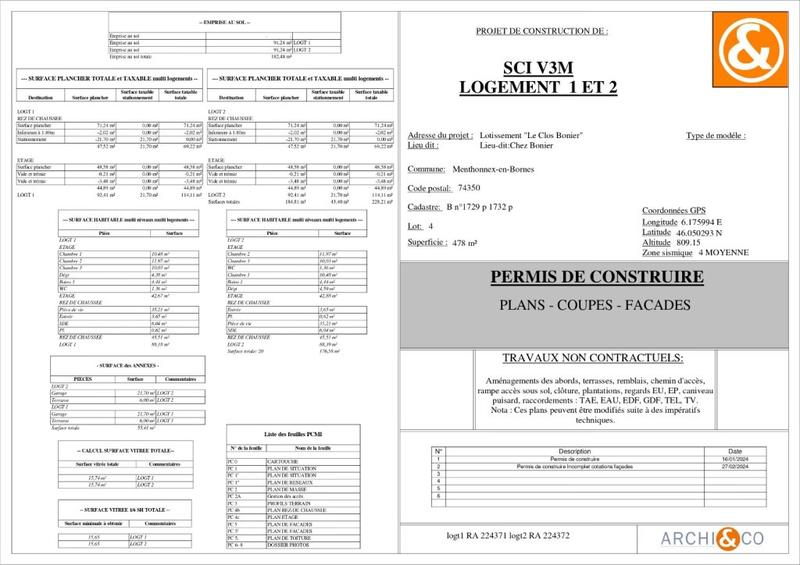 Appartement - 88 m² - 4 pièces