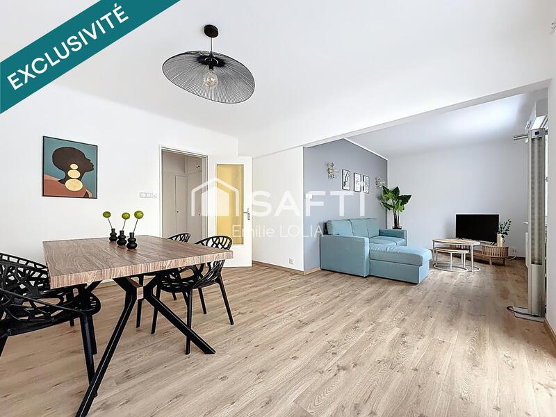 Appartement - 70 m² - 3 pièces