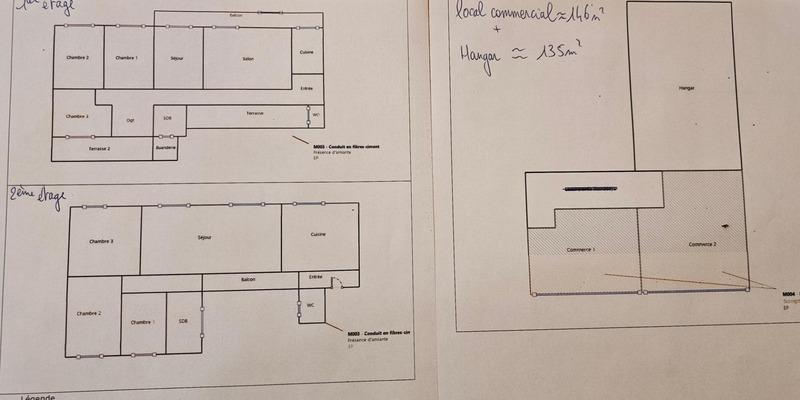 Immeuble - 200 m² - 15 pièces