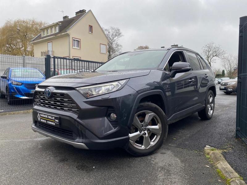 Toyota Rav4 Lounge 2wd Hybride 178cv Hev Carplay/Attelage/Hayon Electrique/Pack Hvier