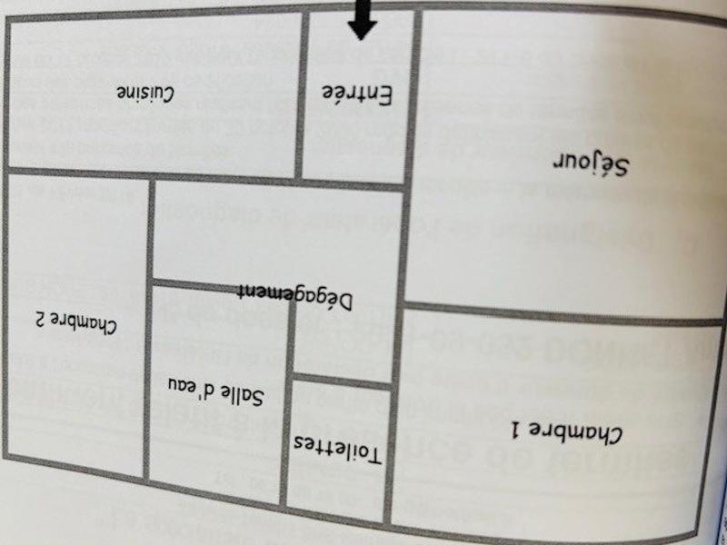 Appartement - 56 m² - 3 pièces