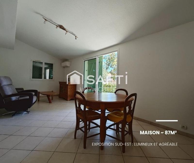 Maison - 87 m² - 4 pièces