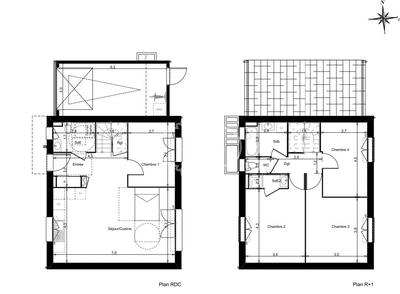 Maison traditionnelle - 105 m² - 5 pièces