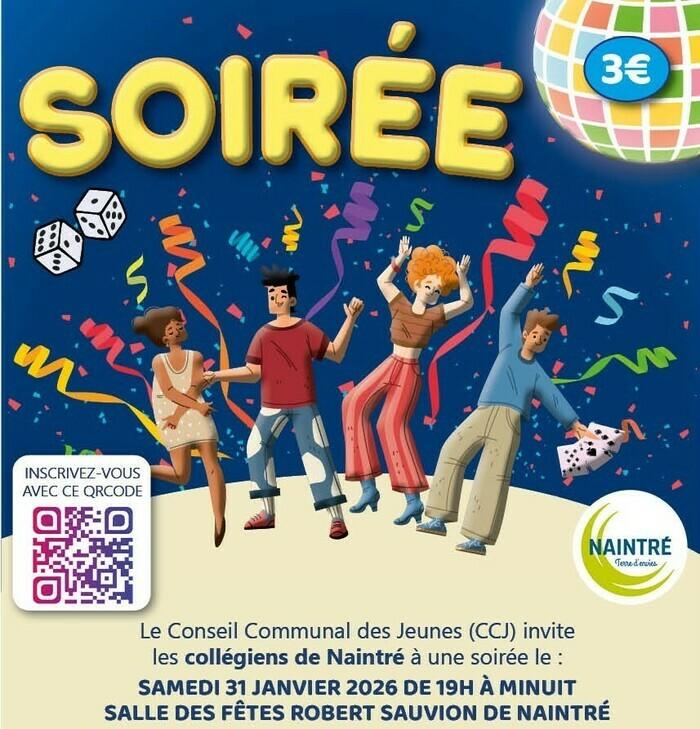 Soirée collégiens du Ccj