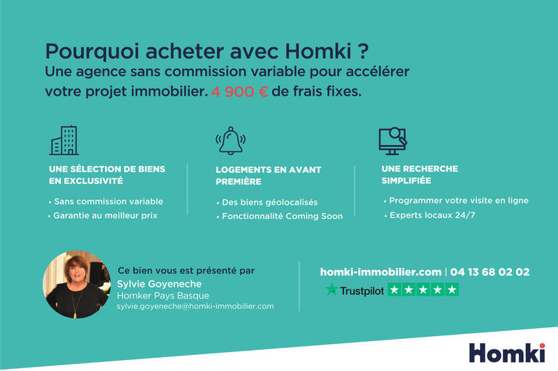 Appartement - 42 m² - 2 pièces