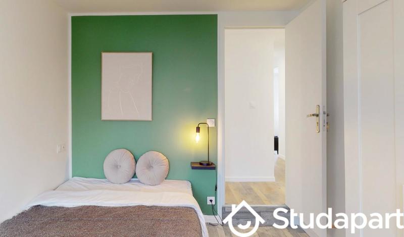 Chambre - 12 m² - 1 pièce