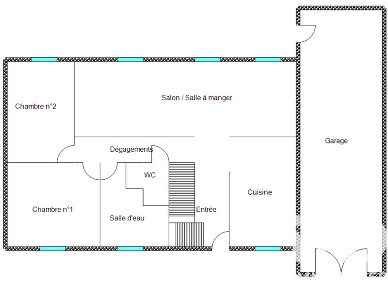 Maison - 130 m² - 7 pièces