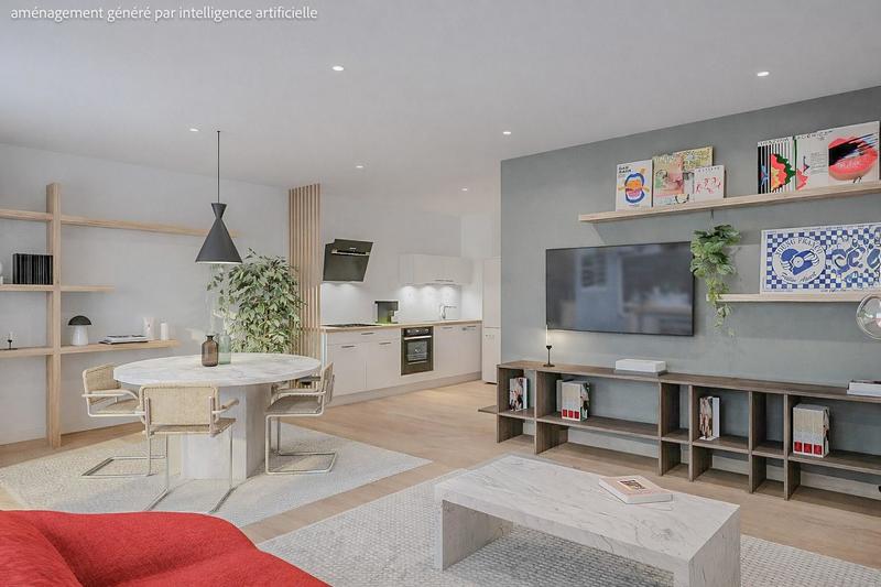 Appartement - 62 m² - 2 pièces