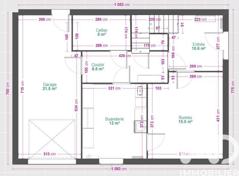 Maison - 129 m² - 5 pièces
