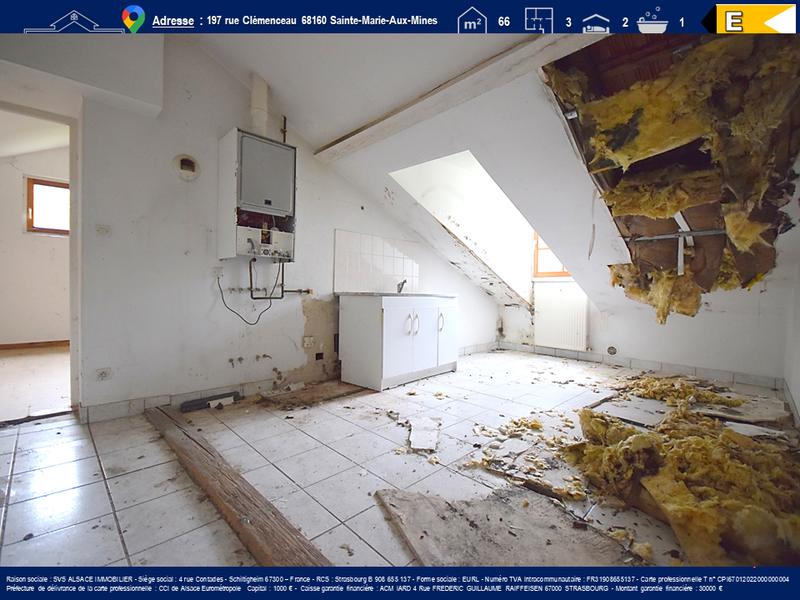 Appartement - 66 m² - 3 pièces