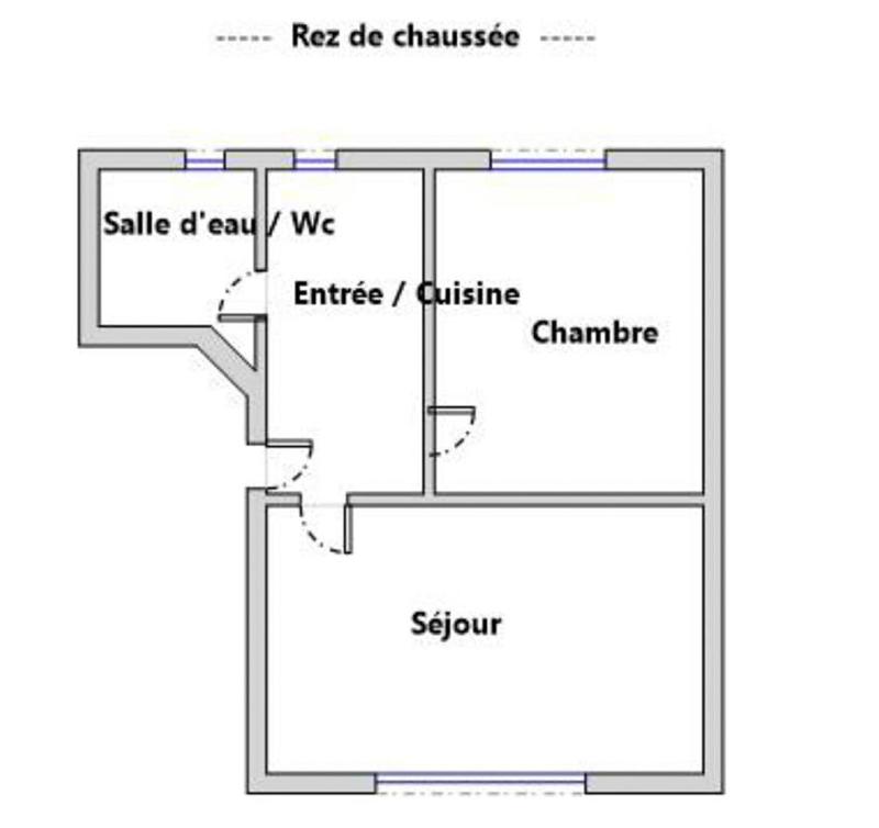 Appartement - 29 m² - 2 pièces