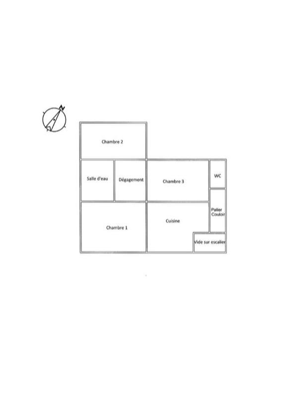 Maison de village - 70 m² - 3 pièces