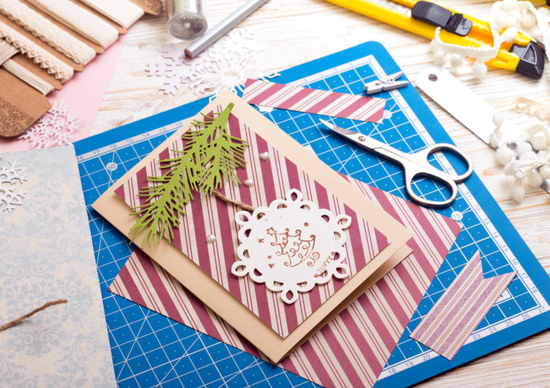 Scrapbooking carte de Pâques