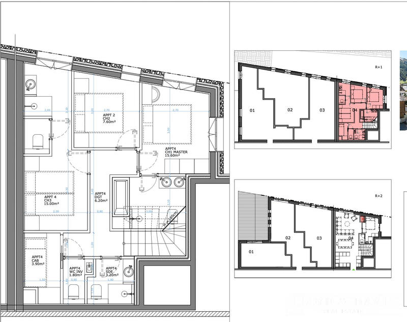 Duplex - 108 m² - 6 pièces