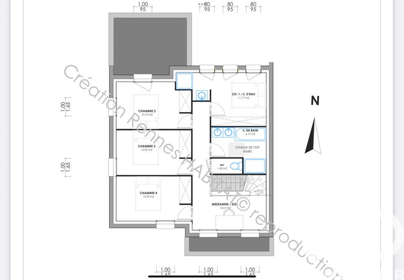 Maison - 123 m² - 6 pièces