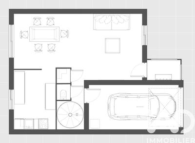 Maison - 90 m² - 5 pièces