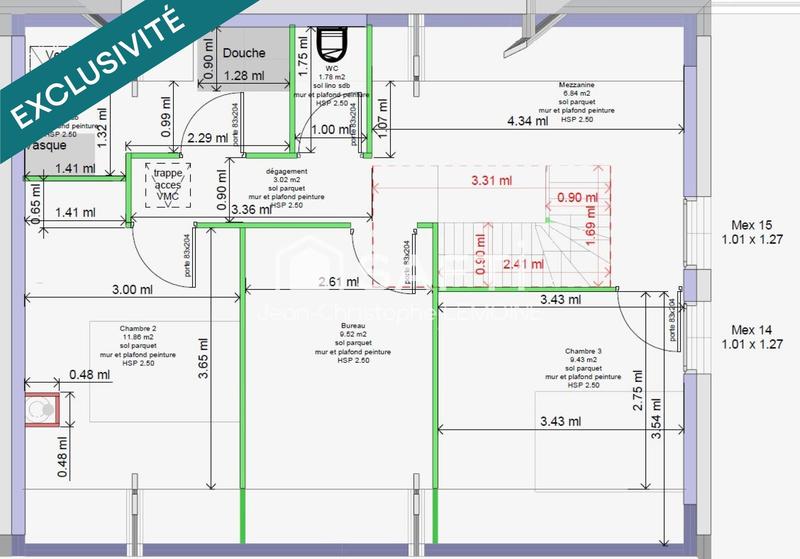 Maison - 106 m² - 5 pièces