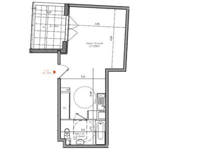 Appartement - 32 m² - 1 pièce