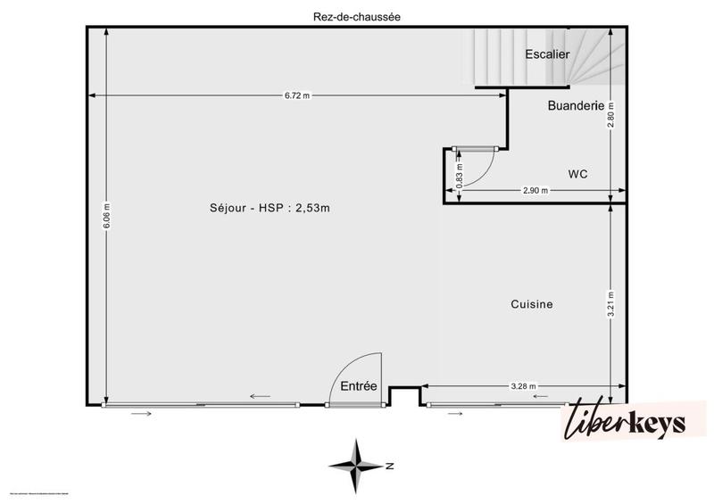 Maison - 93 m² - 4 pièces