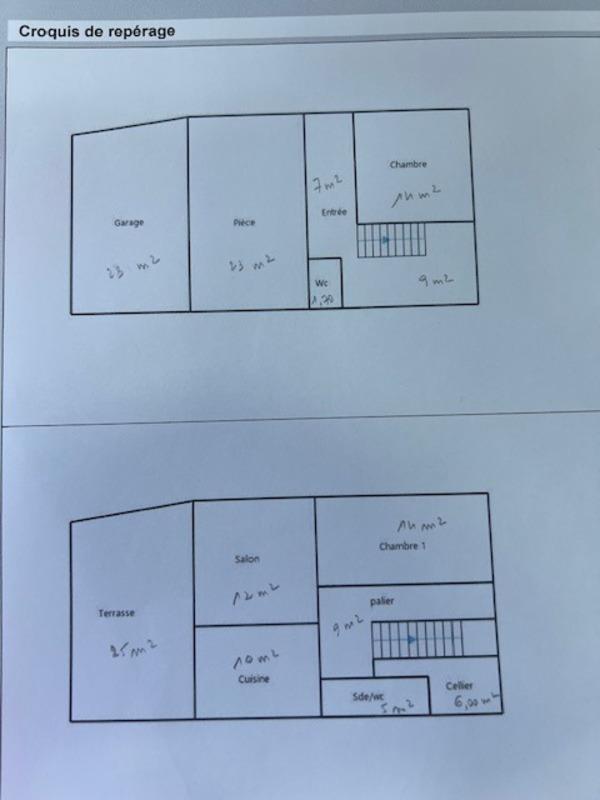Maison de ville - 110 m² - 5 pièces