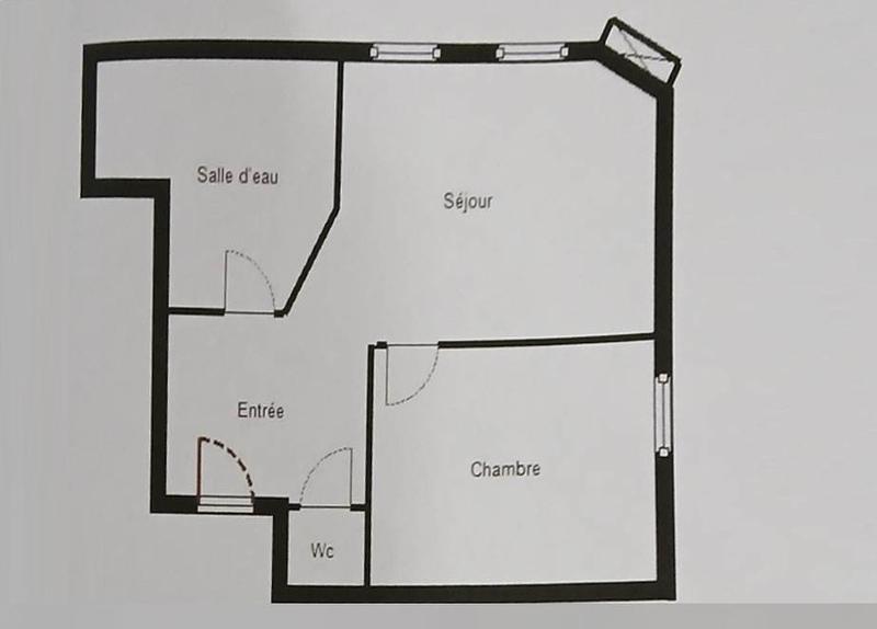 Appartement - 35 m² - 2 pièces