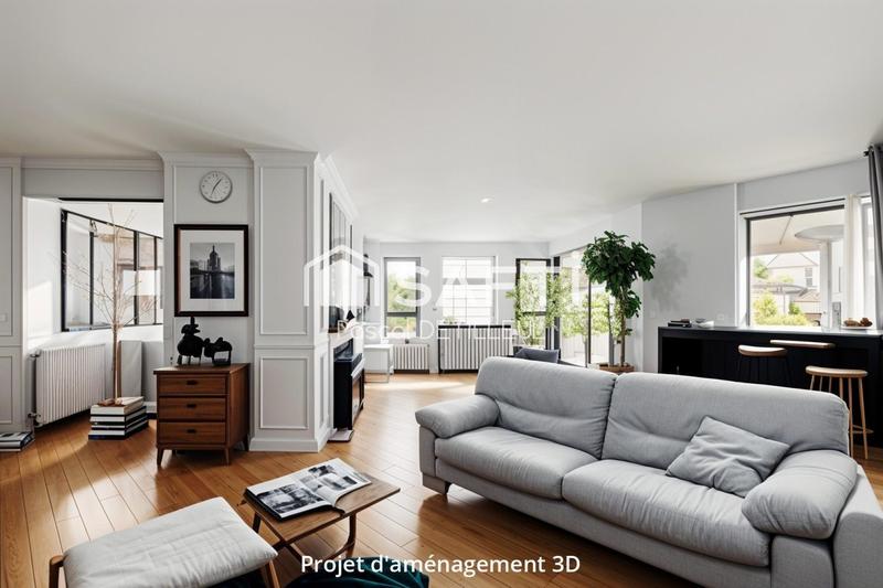 Appartement - 145 m² - 7 pièces