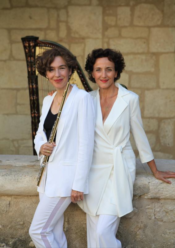 Festival les Musicales du Causse - Juliette Hurel (flûte traversière) et Isabelle Moretti (harpe)