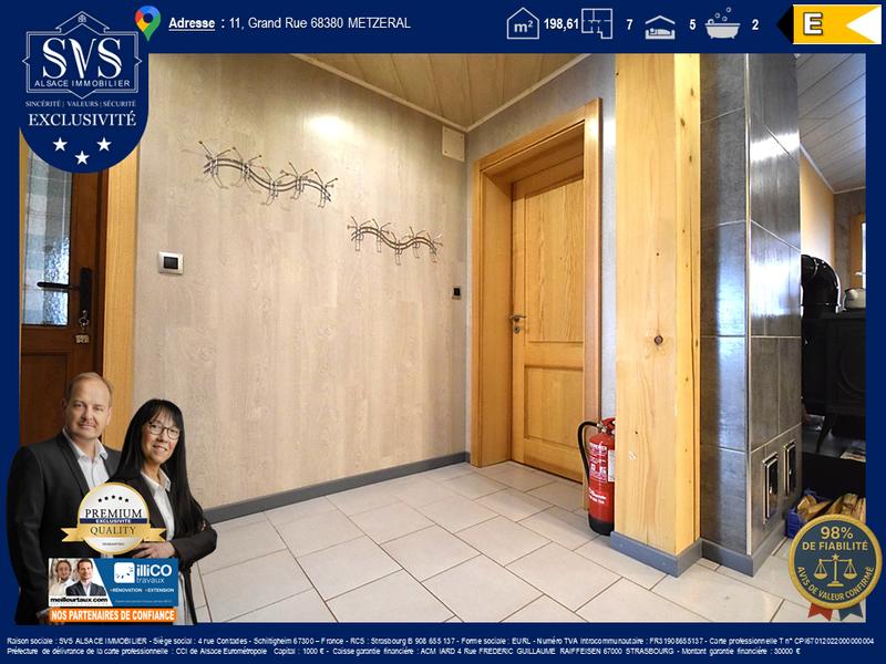 Maison - 199 m² - 7 pièces