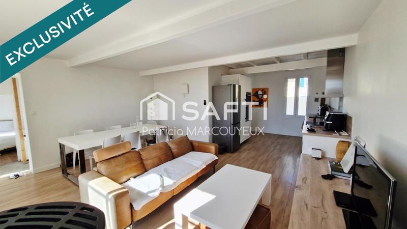 Maison - 80 m² - 3 pièces