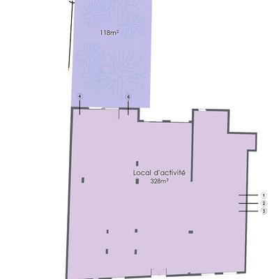 Local d'activités - 328 m²