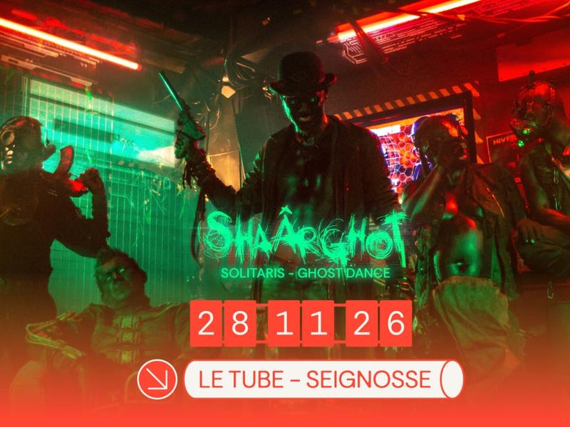 Concert - Shaârghot + Solitaris + Ghost Dance