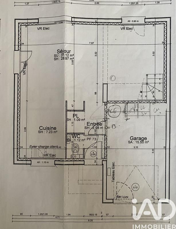 Maison - 93 m² - 5 pièces