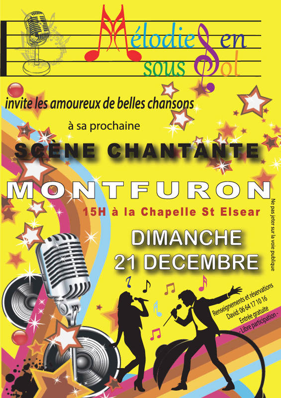 Mélodies en sous sol : Scène chantante de la &quot;Magie de l'hiver