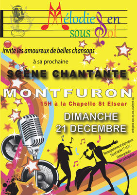 Mélodies en sous sol : Scène chantante de la &quot;Magie de l'hiver