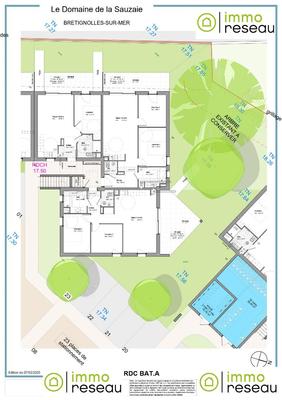 Appartement - 62 m² - 3 pièces