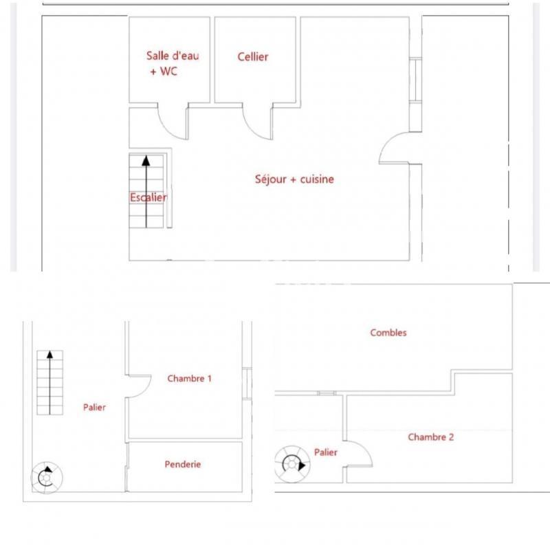 Maison - 77 m² - 3 pièces