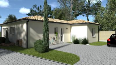 Terrain constructible - 1 135 m²