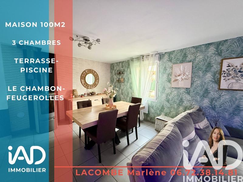 Maison - 99 m² - 4 pièces