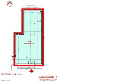 Local d'activité / Entrepôt - 101 m²