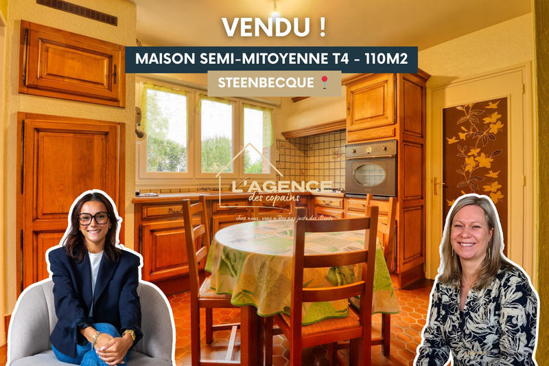 Maison - 93 m² - 5 pièces