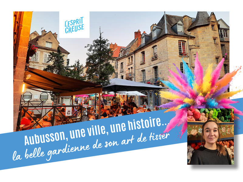 La visite d'Aubusson de Faustine - 21 juillet