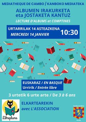 Lecture d'albums et comptines en basque