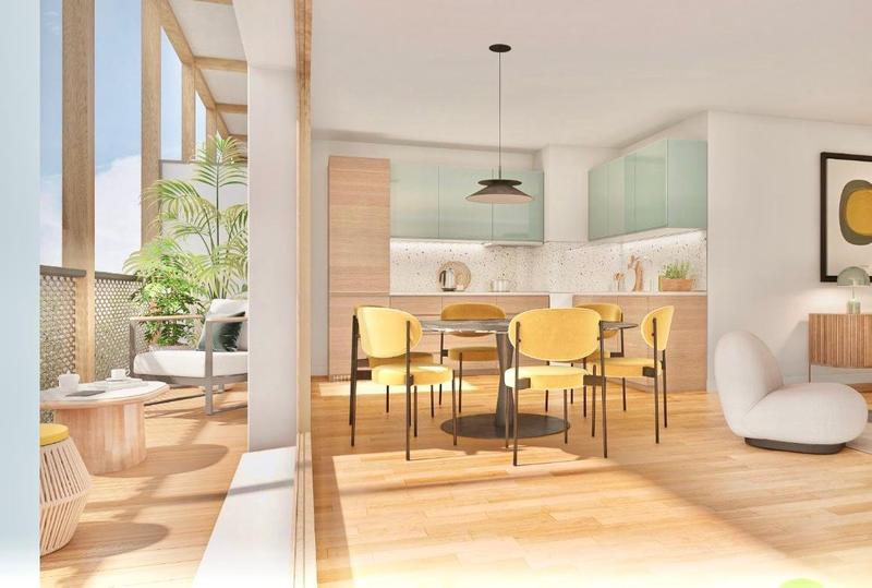 Appartement - 110 m² - 5 pièces