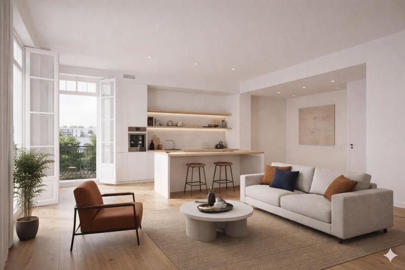 Appartement - 80 m² - 4 pièces