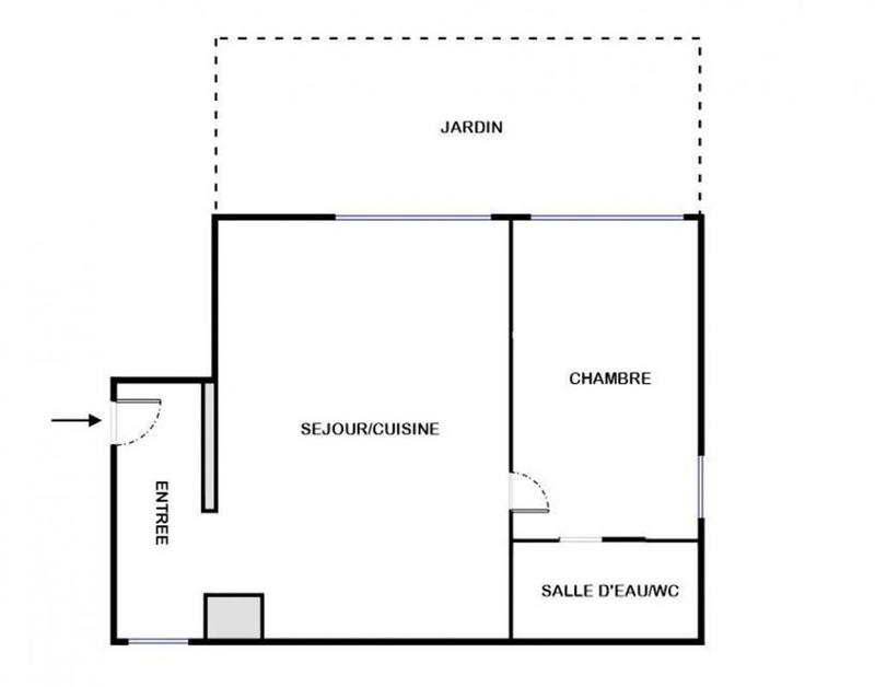 Appartement - 49 m² - 2 pièces