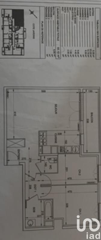 Appartement - 65 m² - 3 pièces